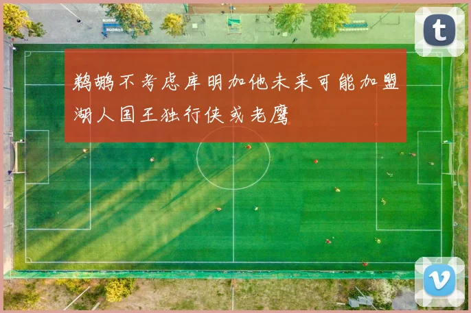 鹈鹕不考虑库明加他未来可能加盟湖人国王独行侠或老鹰
